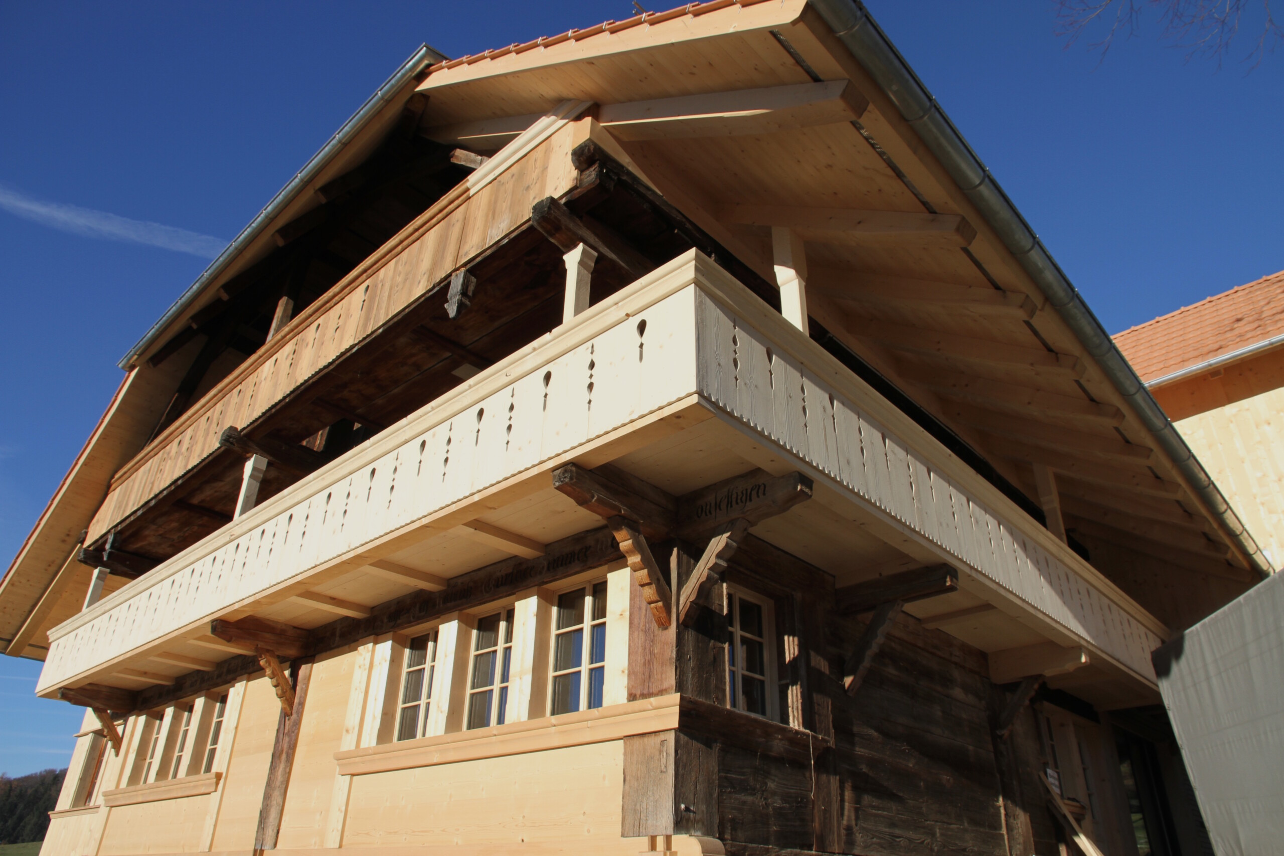 Holzhaus Bauen in der Denkmalpflege